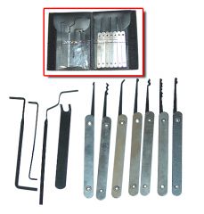 11-PIECE  PROFESSIONAL LOCKSMITH KIT